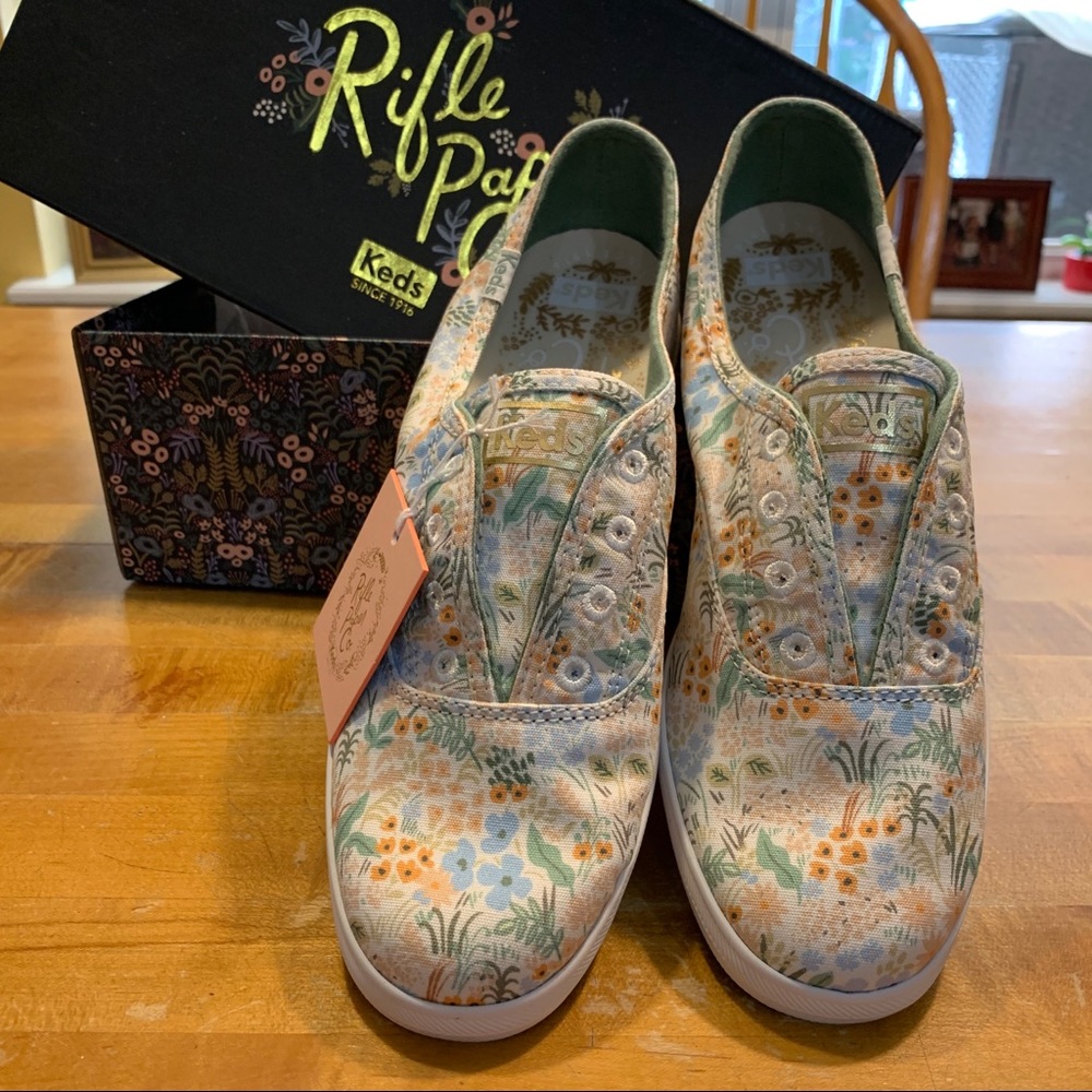 Keds Rifle Paper Co. Floral Sneakers